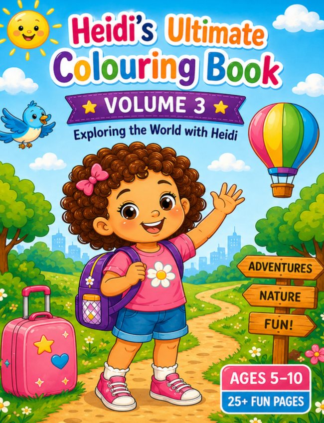 Cover of Heidi’s Ultimate Adventures — Volume 3
